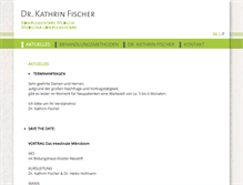 Tablet Screenshot of kathrinfischer.com